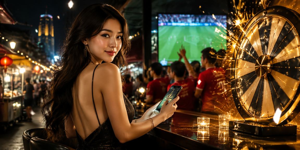 Khung cảnh bàn roulette sôi động tại các khu chợ đêm Hà Nội